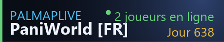 Bannière du serveur